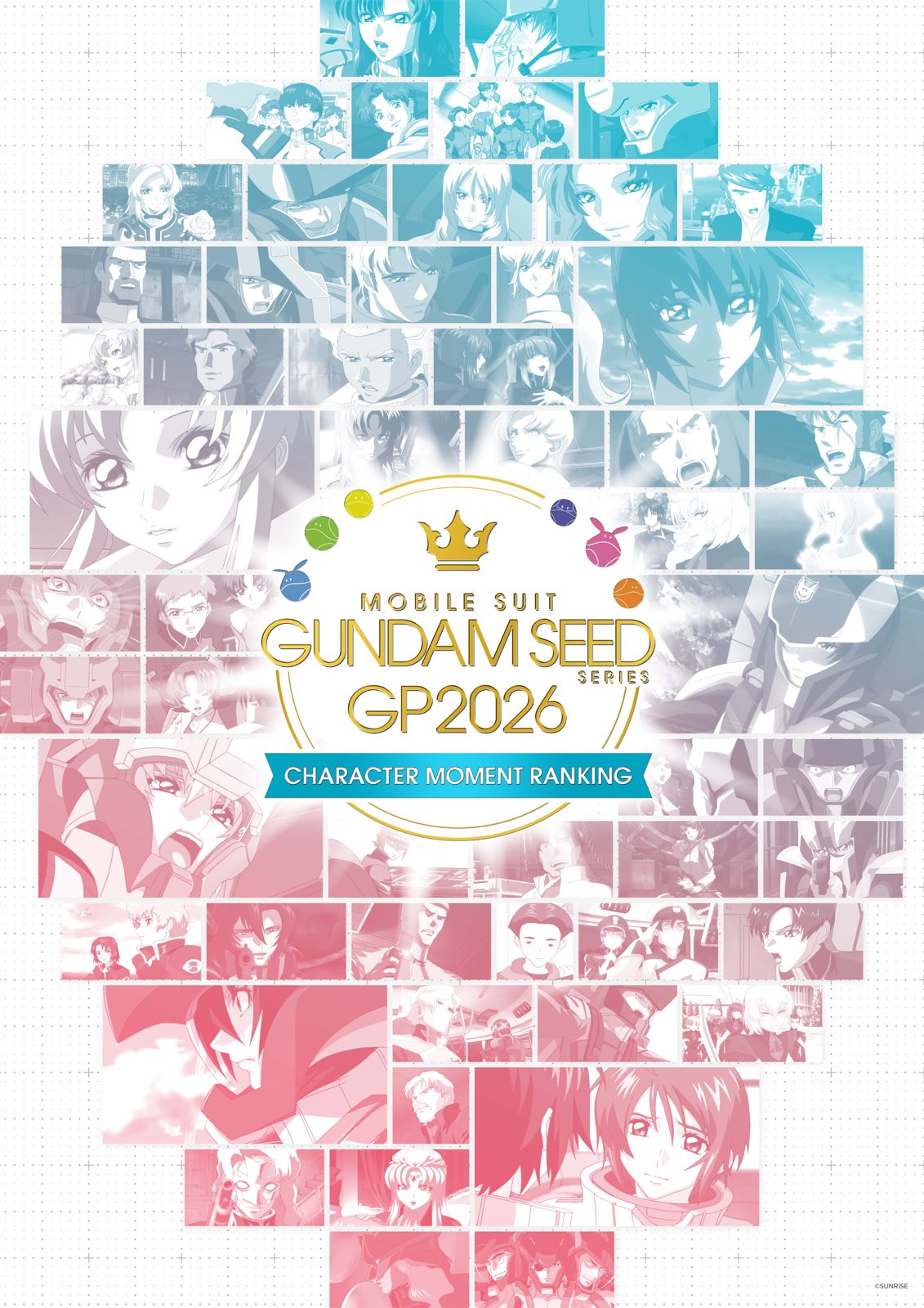 The Mobile Suit Gundam SEED Series Grand Prix 2026 key visual