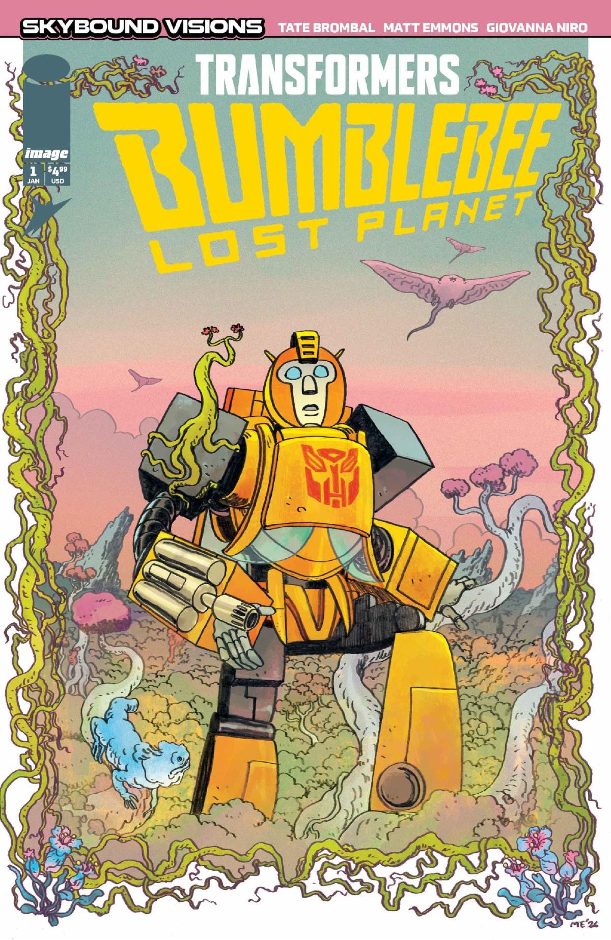 Transformers: Bumblebee, Lost Planet #1 Cover A by Matt Emmons and Giovanna Niro