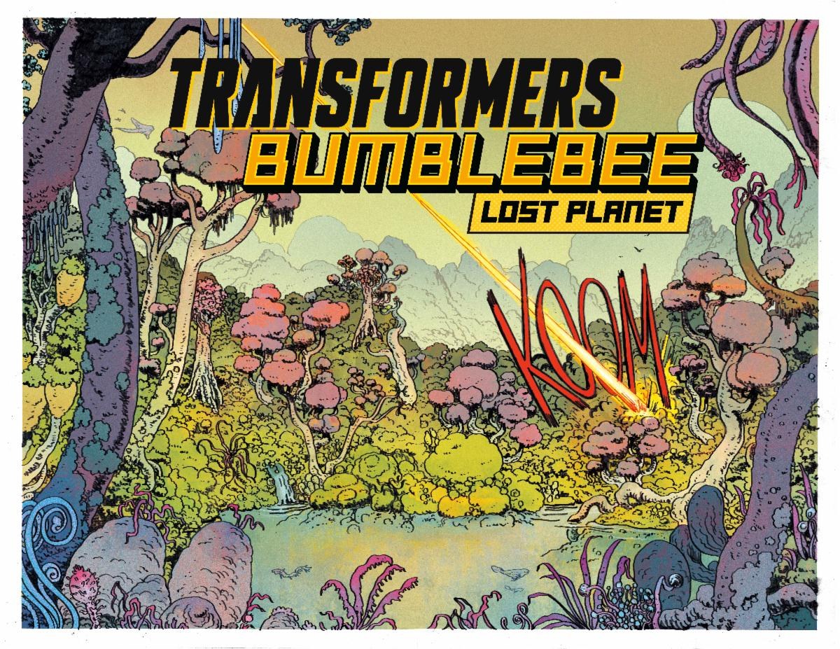 Transformers: Bumblebee, Lost Planet #1 preview art