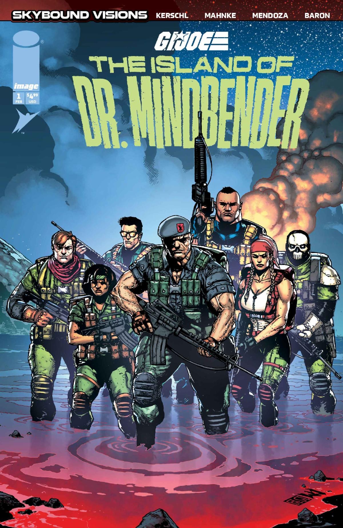 G.I. Joe: The Island of Dr. Mindbender #1 Cover A by Doug Mahnke and David Baron