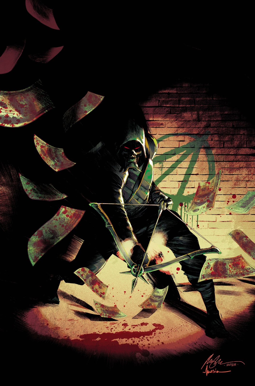 Absolute Green Arrow #1 cover by Rafael Albuquerque and Marcelo Maiolo